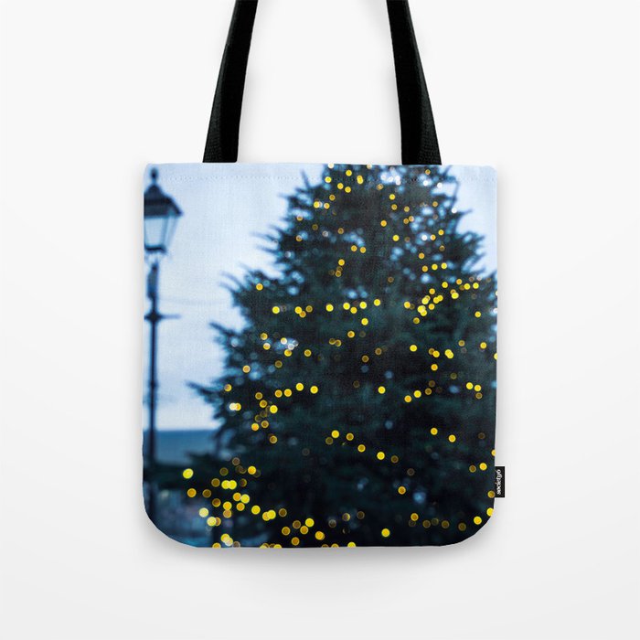 Christmas in the Square Tote Bag