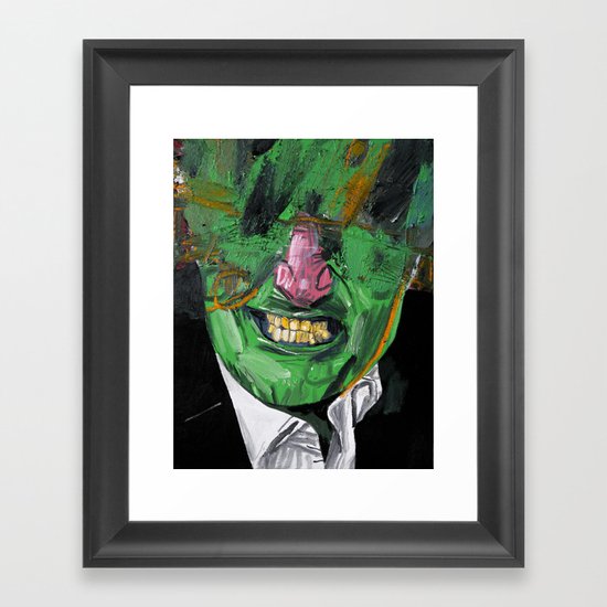 Pity party. Framed Art Print
