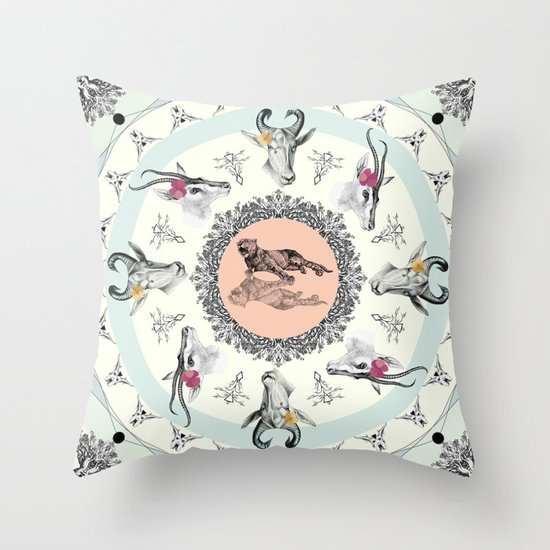 4 Throw Pillow