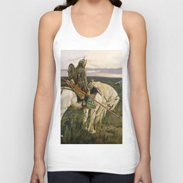 “The Knight at the Crossroads” by Victor Vasnetsov Tank Top