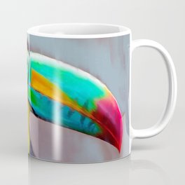 Toucan painting colorful bird - tropical Mug