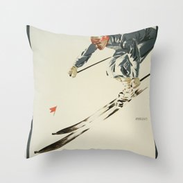 Vintage poster - Germany Throw Pillow