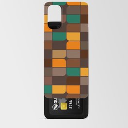 Seventies-inspired geometric pattern | Blocks Color Geometric Android Card Case
