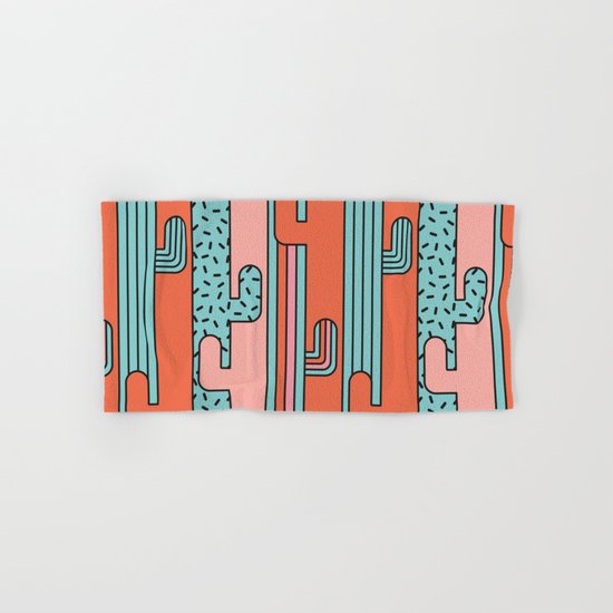 EL CACTO (PRINT) Hand & Bath Towel