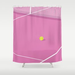 Tennis Court Shower Curtain