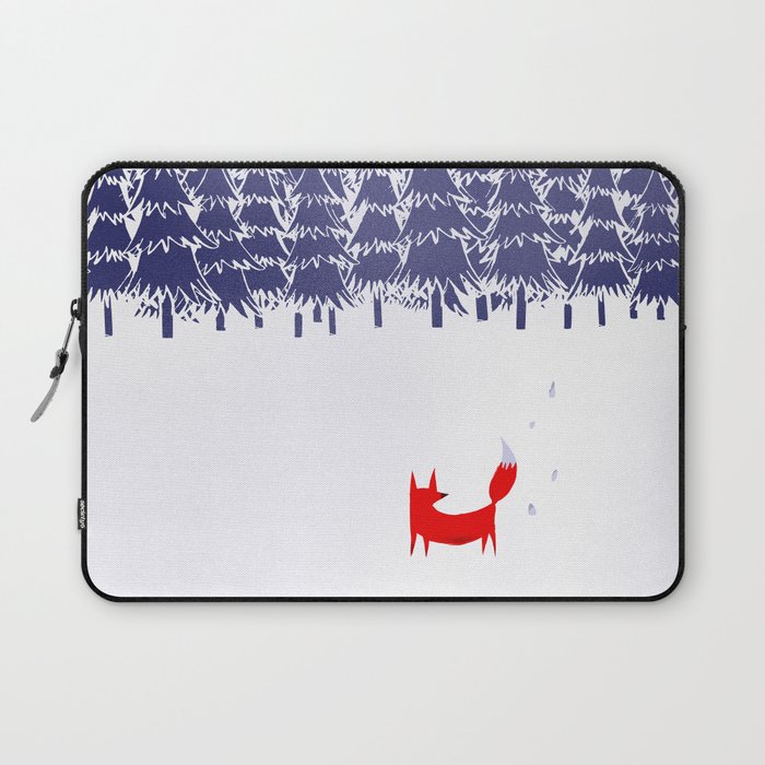 Alone in the forest Laptop Sleeve