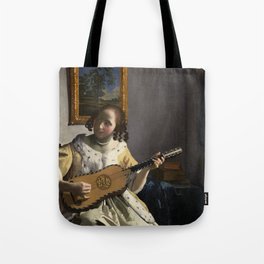 art by johannes vermeer Tote Bag