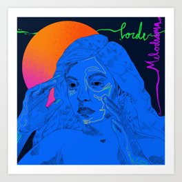 Lorde - Melodrama Art Print