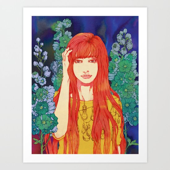 Silence Art Print