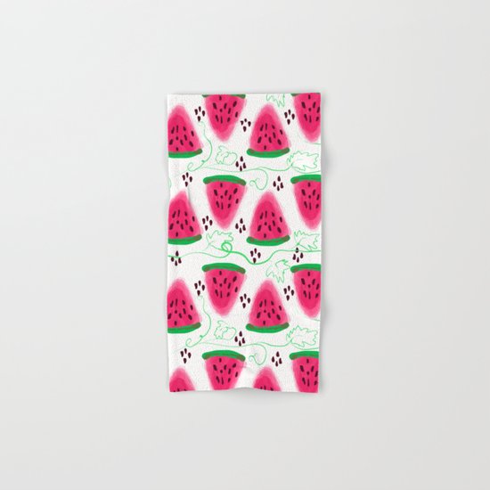 Watermelon pattern. Hand & Bath Towel