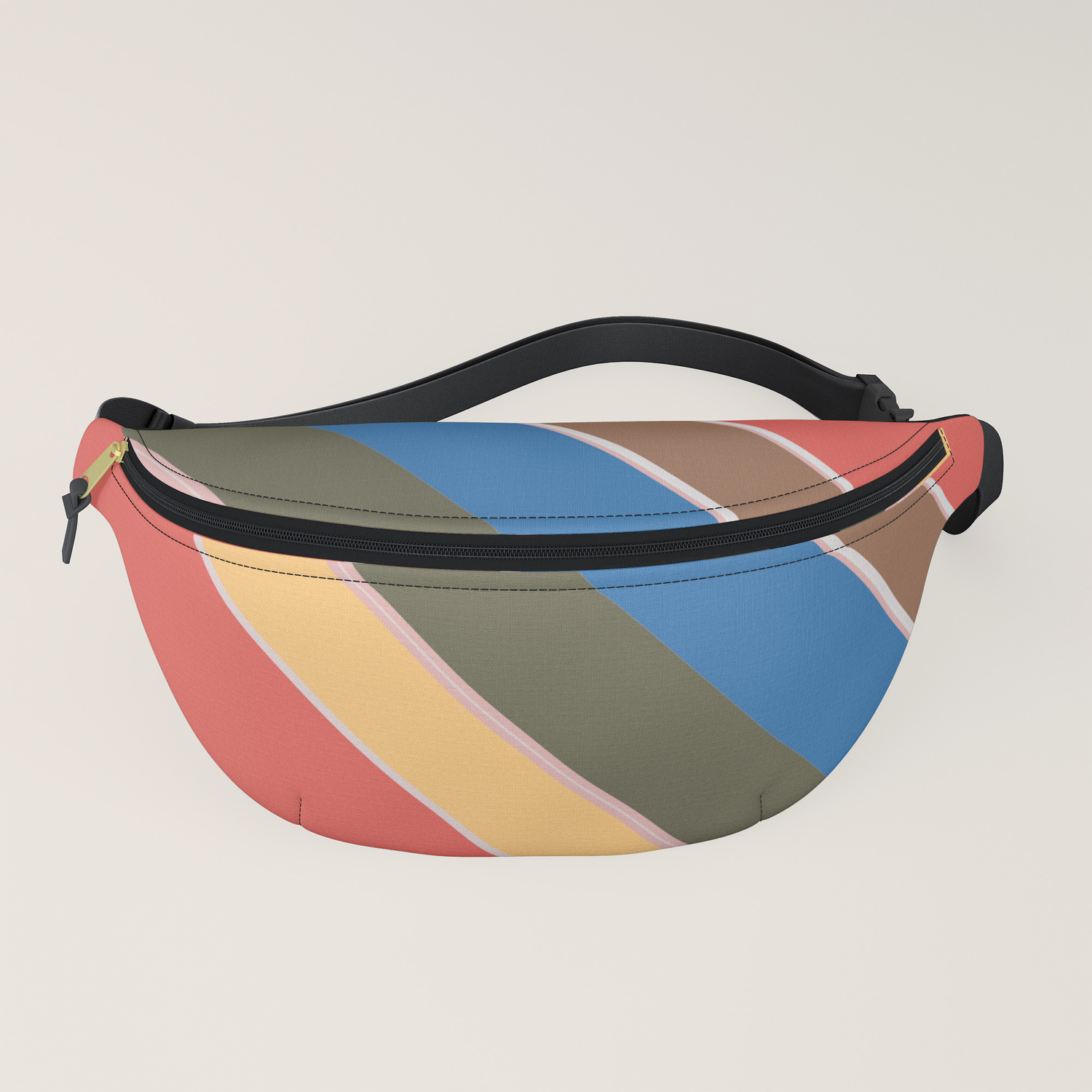 diagonal fanny pack