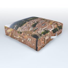 The Narrow Streets of Florence - Italy Outdoor Floor Cushion
