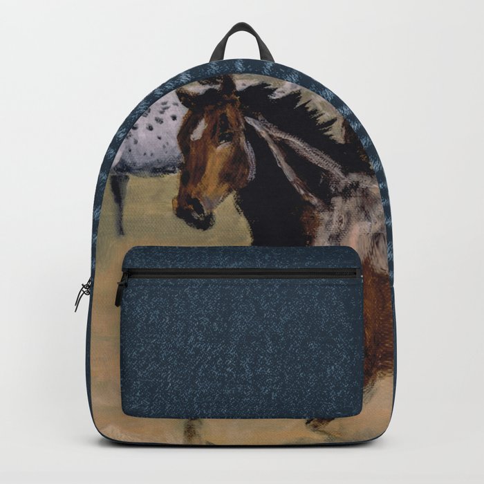 Galloping Horse Close-Up Backpack