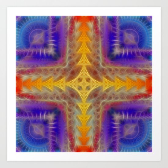 Fractalius Art Print