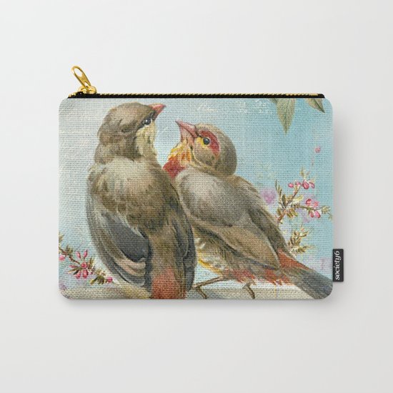 Vintage Birds #2 Carry-All Pouch