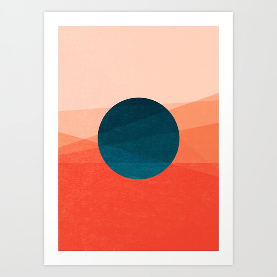 Solar Eclipse Art Print