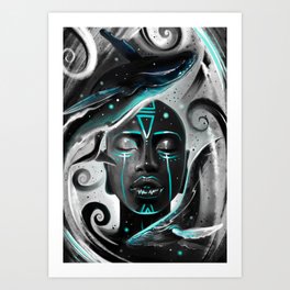 Underwater World  Art Print