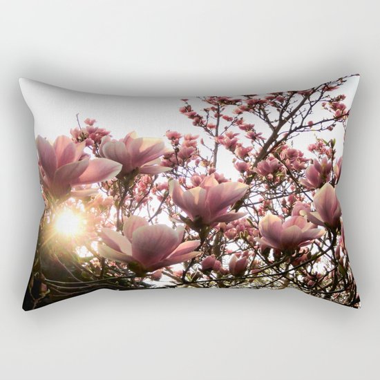 Magnolia Sunset Rectangular Pillow