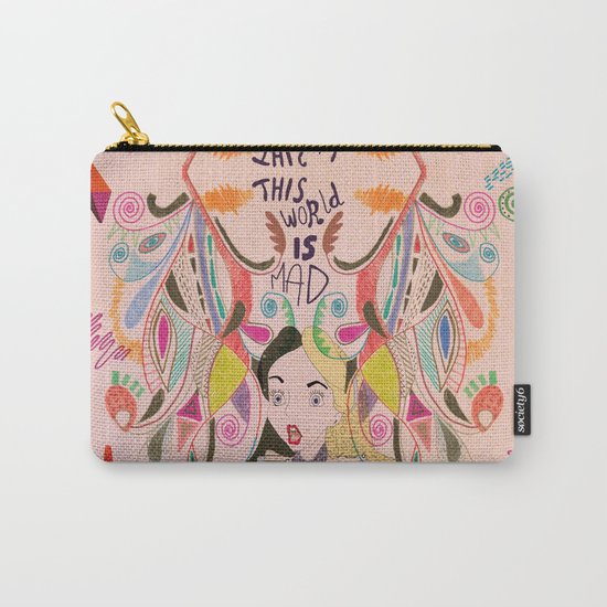 Alice In Wonderland Carry-All Pouch