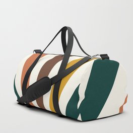 Multicolor retro Sun design 12 Duffle Bag