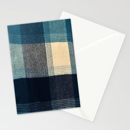 Abstract Flannel Stationery Cards