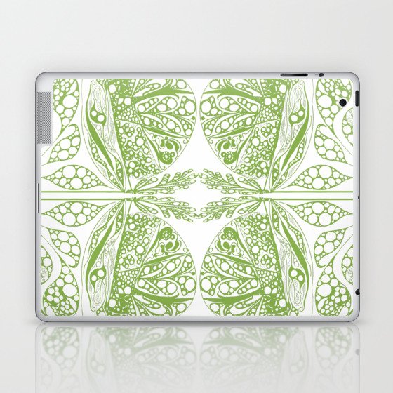 Color of the year doodle Laptop & iPad Skin