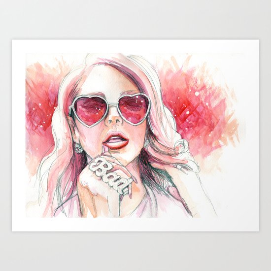 lana Art Print