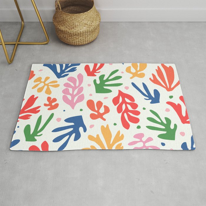 Nature Leaf Cut Outs Henri Matisse Series Rug By Ayeyokp Society6
