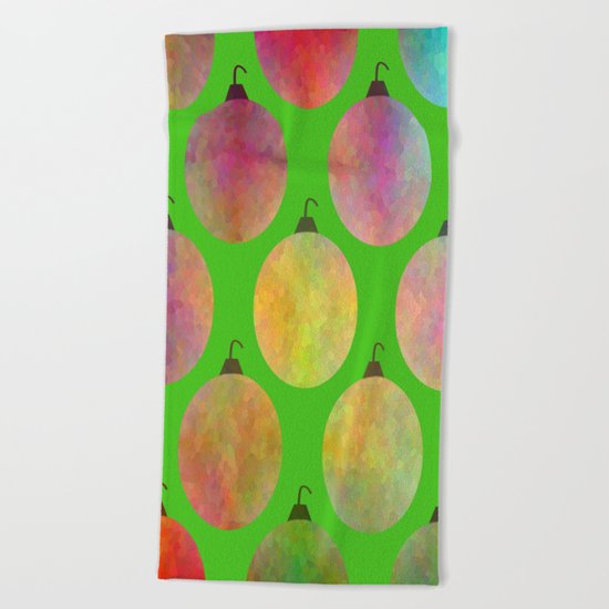 Tree Trimming Beach Towel