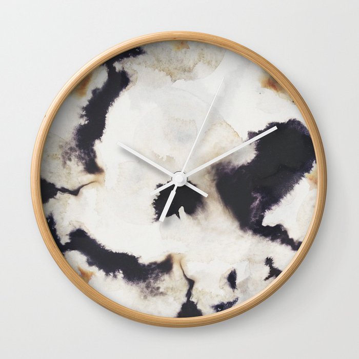 Ink and coffee Wall Clock