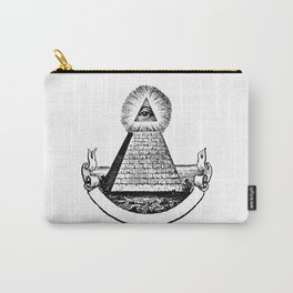 the Eye of Providence from the Great seal of America  All seeing Eye us dollar money cash Pyramid Carry-All Pouch