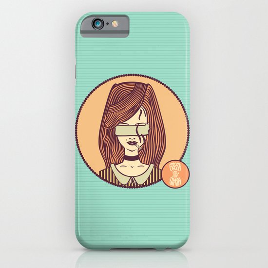 self-portrait (colored) iPhone & iPod Case