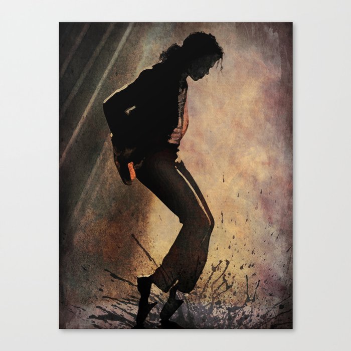 MJ Canvas Print