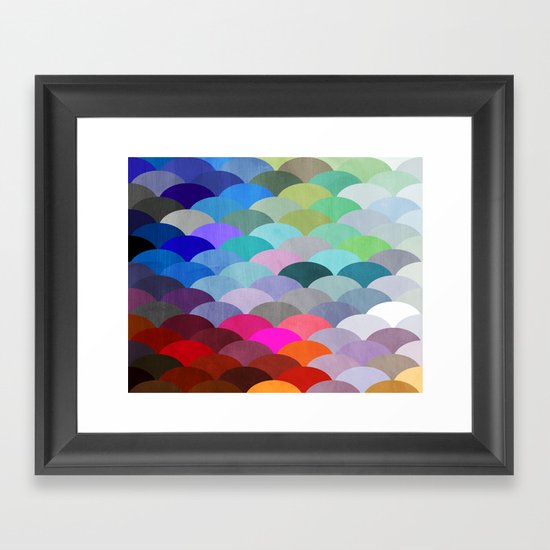 Scales Framed Art Print