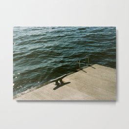 Summer Sea, Puget Sound, Pacific Northwest Travel Film Photography Metal Print | Blue, Wallart, Sea, Vacation, Washington, Ocean, Pnw, Travel, Water, Pugetsound 