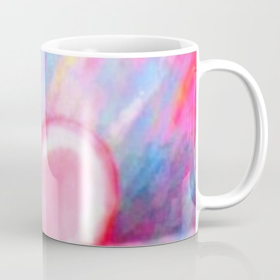 Retro Style Heart Pastel Abstract Mug