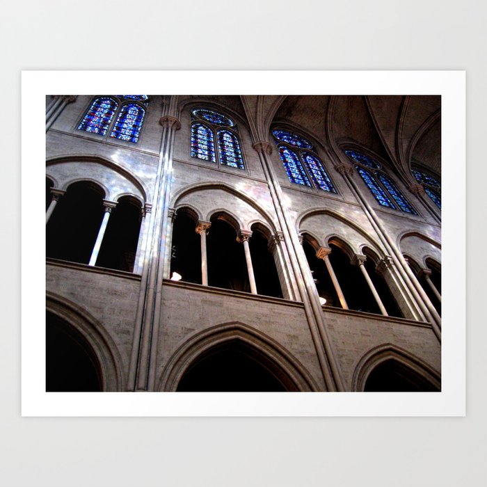 Notre Dame Art Print