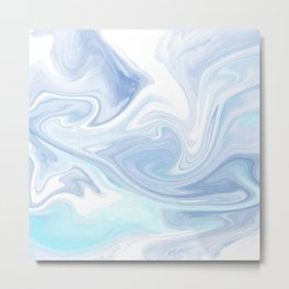 Light Blue Sky Pattern Metal Print | Abstractsky, Watercolorsky, Abstractblue, Graphicdesign, Lightbluepattern, Abstractpattern, Blueskypattern, Abstractclouds, Prettysky, Liquid 