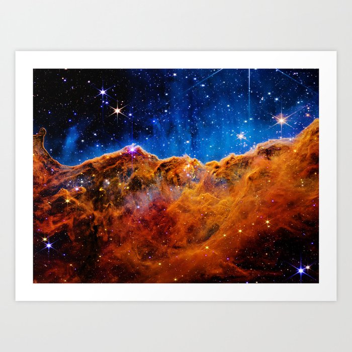 Webb Carina Nebula Art Print