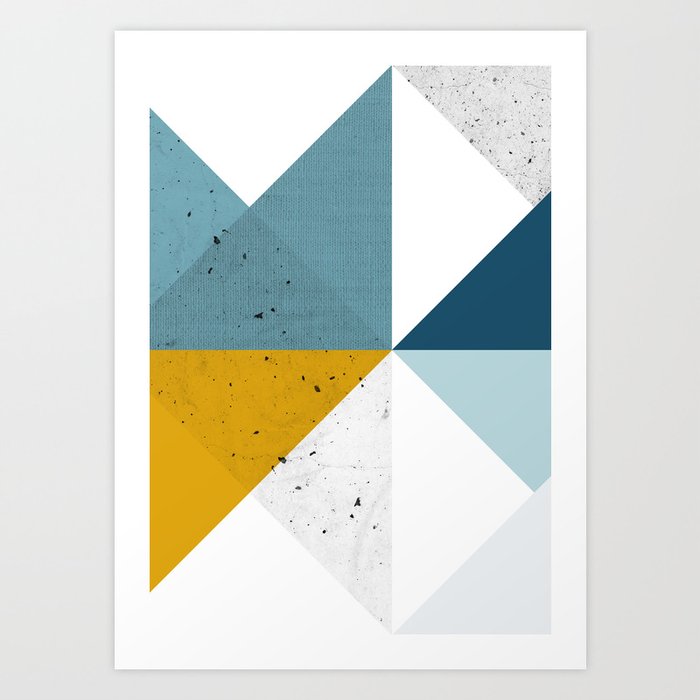 Modern Geometric 17 Art Print