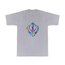 Khanda Symbol of the Sikh T Shirt | Watercolor, Faith, Sikhism, Chakkar, Sikh, Religion, Digital, Chakram, India, Indian 