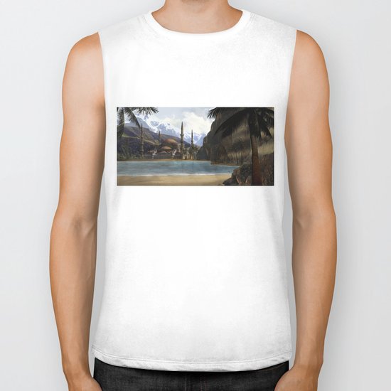 Hidden in the Mountains Biker Tank