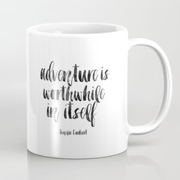 PRINTABLE Art Amelia Earhart,Adventure Time,Travel Gifts,Travel Poster,Adventure Awaits,Inspired Coffee Mug
