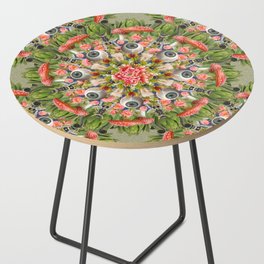 surreal mandala Side Table