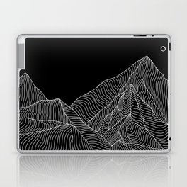 Mountains Line Art Laptop Skin
