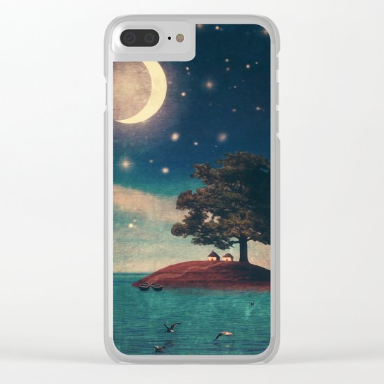 A Quiet Place for Two Clear iPhone Case