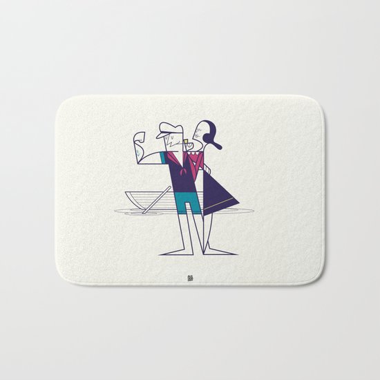 We will sail away Bath Mat