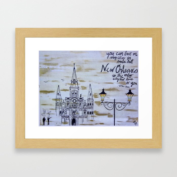 St. Louis Cathedral Framed Art Print