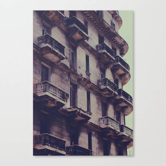 missing balcony Canvas Print