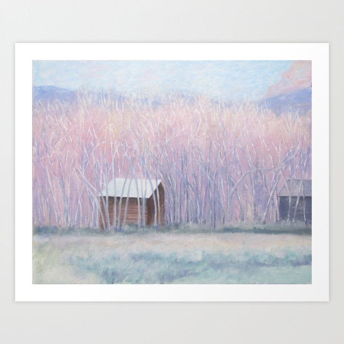 Wolf Kahn Inspiration Art Print By Mysociety666666 Society6